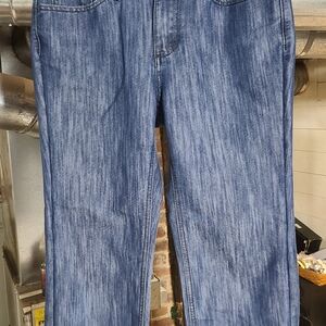 Merona Denim Capris in Blue